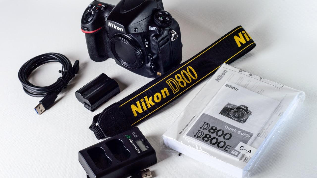 Nikon D800 camera