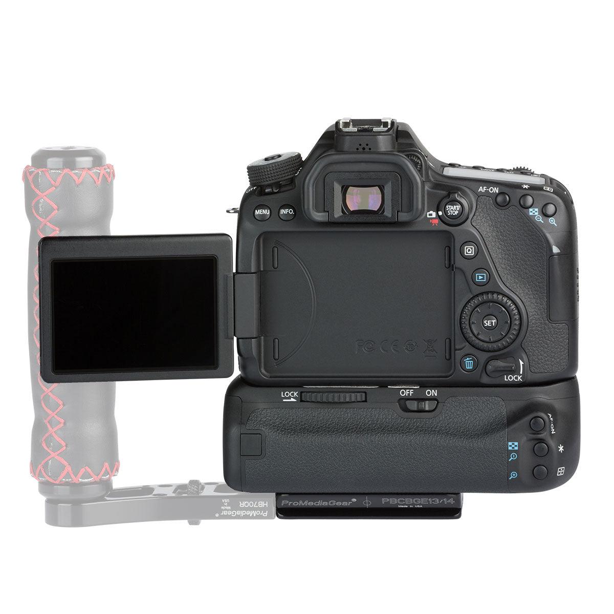 Mounted with HB70 Handle and Allows for Screen Articulation