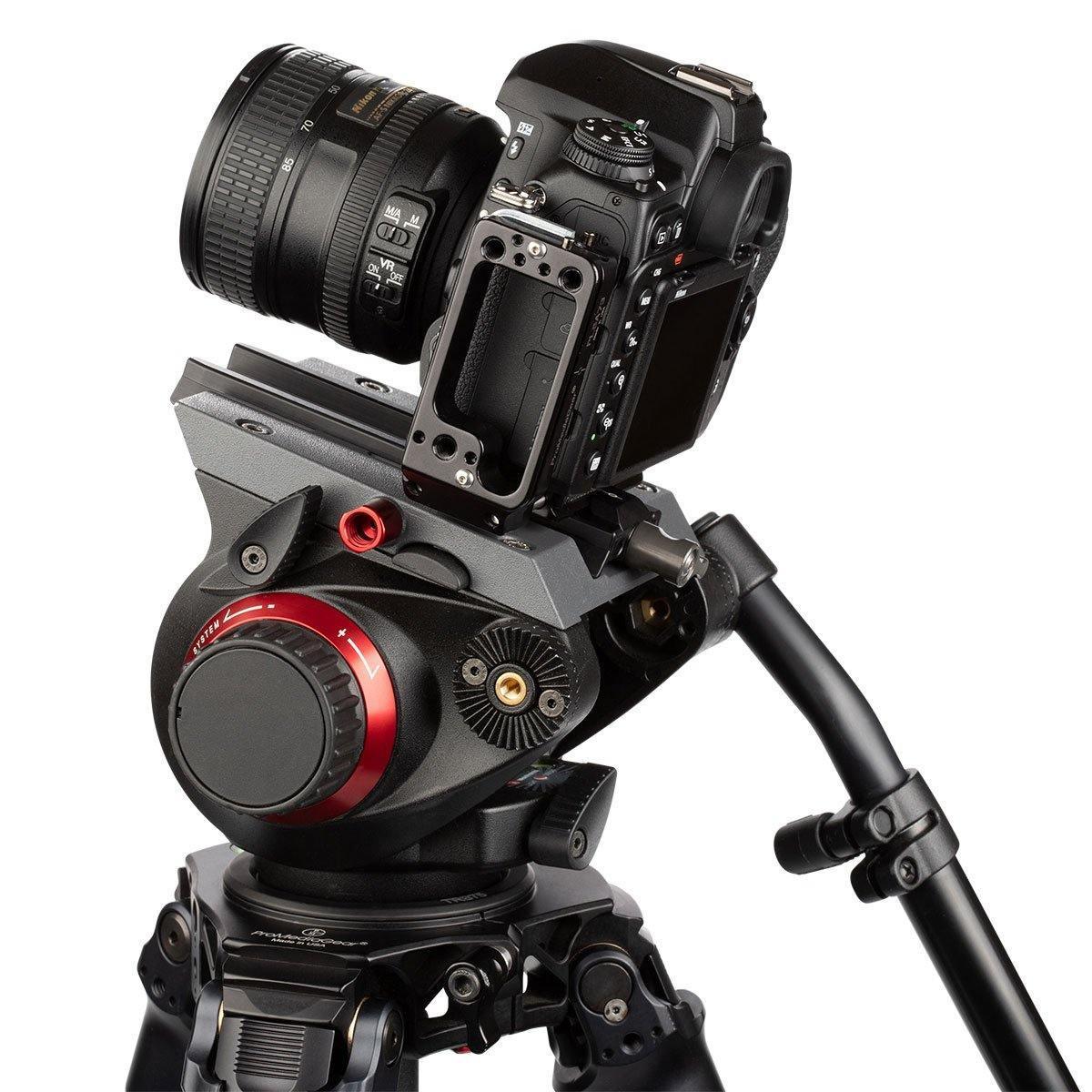 Quickly mount Arca-Swiss Style Camera Plates