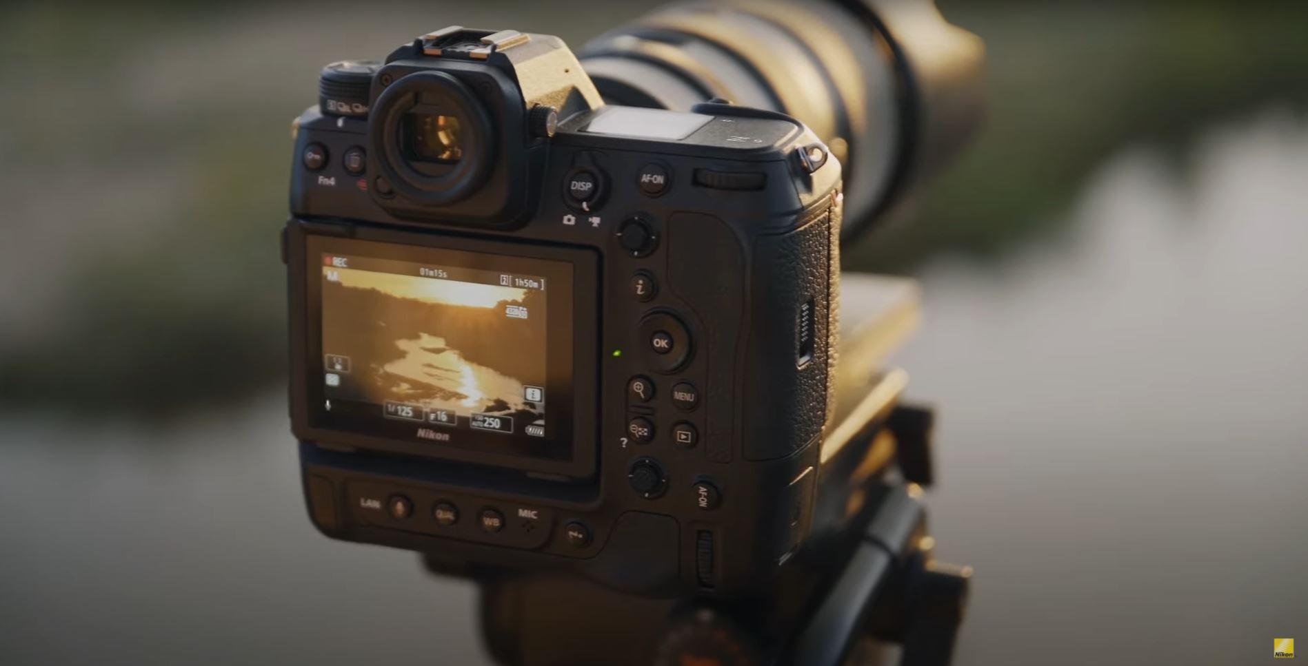 Nikon Z9 screenshot from YouTube