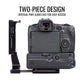 PLCBGR10 Arca L-Bracket for Canon R5/R6/R5 Mark II & R6 Mark II with BG-R10/BG-R20 Grip