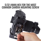 common camera mounting screws