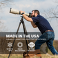 TR344LBL Carbon Fiber Tripod with Leveling Head | 4 sections 71 inches height