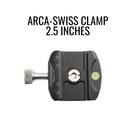 2.5 inches arca-swiss clamp