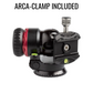 arca-clamp included