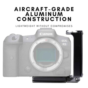 PLCR56 Arca-Swiss L-Bracket for Canon EOS R5, R6, R5 Mark II and R6 Mark II Mirrorless Camera