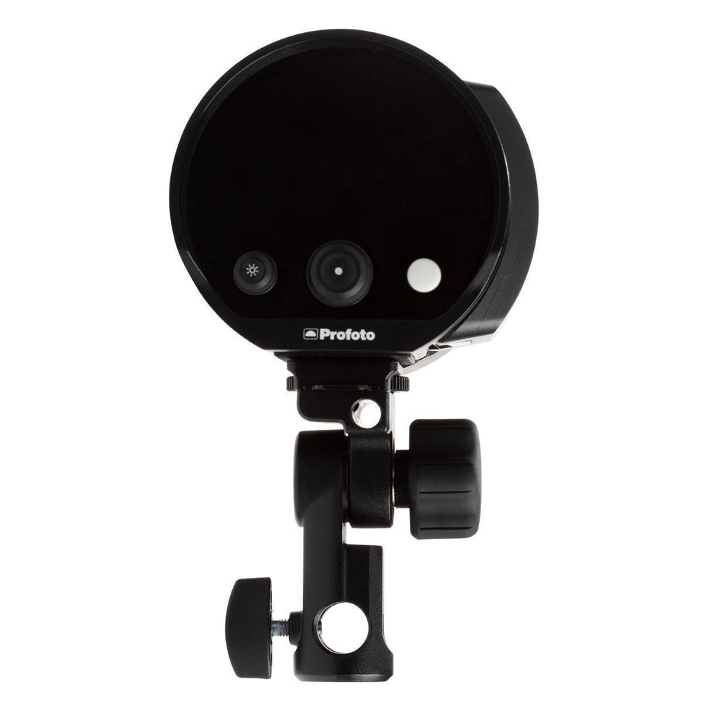 Back view with Knob Attached on Profoto B10 PLUS Flash Head