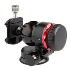 Clamp can be positioned 90deg down around 180deg arc