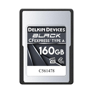 Delkin Devices 160GB BLACK CFexpress Type A Memory Card