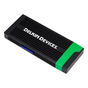 Delkin Devices USB 3.2 CFexpress Type B Card and SD UHS-II Memory Card Reader