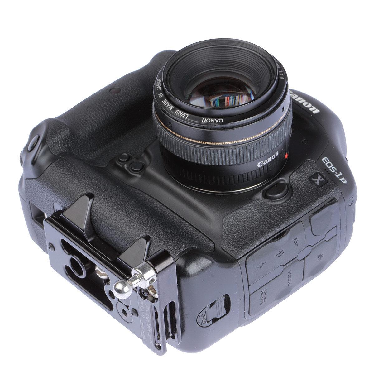 In use with Holster Ball and Canon 1Dx+Bracket Plate