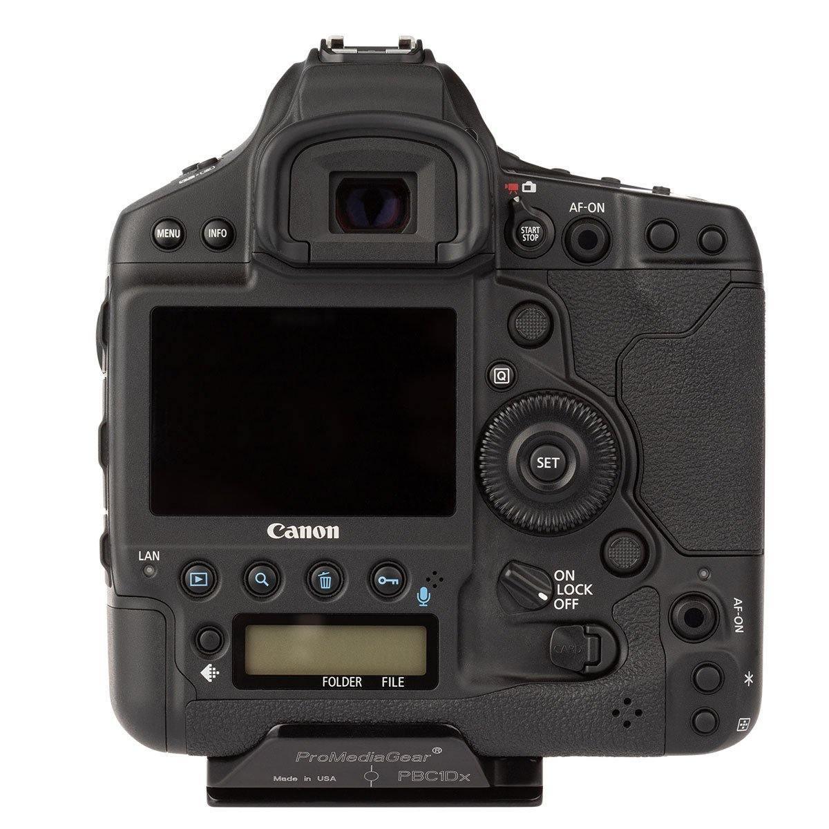 ProMediaGear Arca-Swiss Plate for Canon 1Dx Mark III DSLR Camera