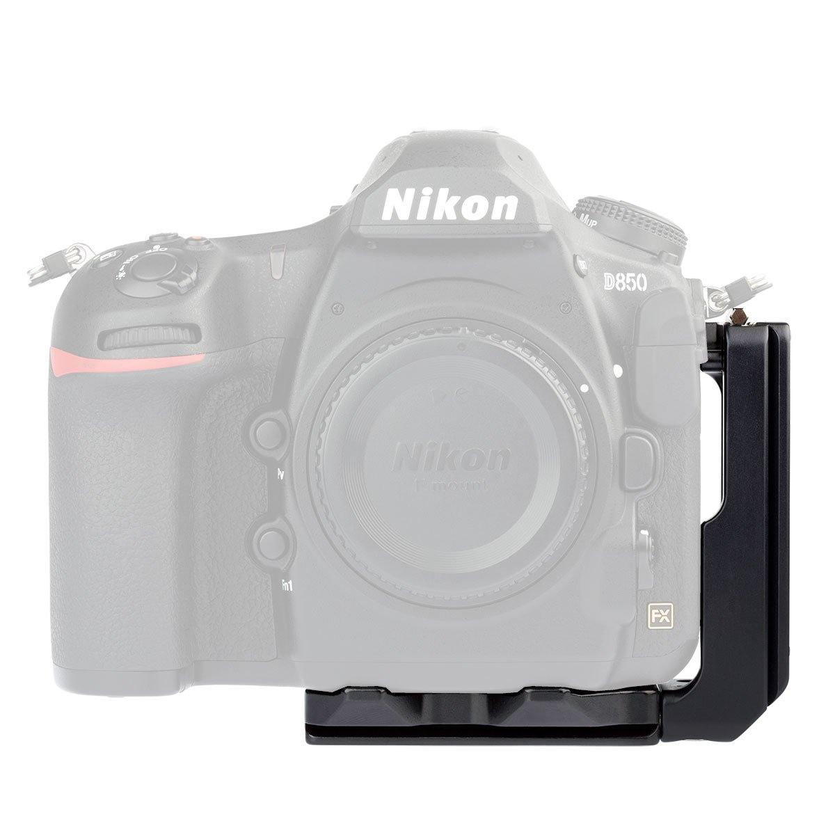 Custom Fitted L-Bracket for Nikon D850