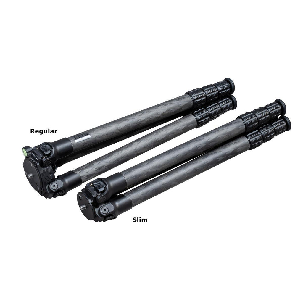 Regular vs Slim TR344 carbon fiber tripod