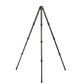 TRS344 Compact Carbon Fiber Tripod | 4 Sections 59 inches height