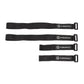 (2) 24 inch and (2) 12 inch velcro strips provided