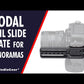 PXC1 6-inch Arca-Swiss Type Nodal Rail with Integrated Clamp