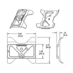 PC1D Canon 1D Mark III, IV, 1Ds Mark III Plate Arca-Swiss Type