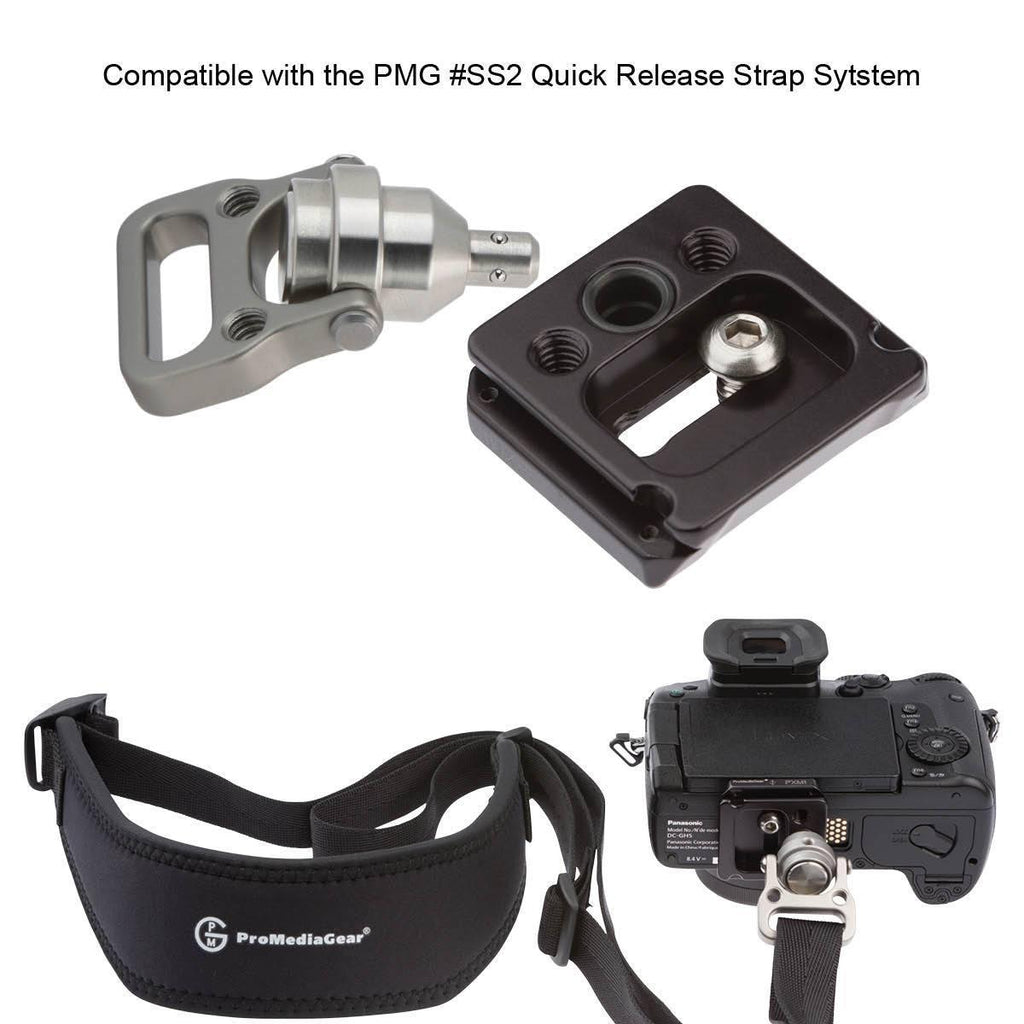 The PXM1 is compatible with SS2 ProMediaGear Quick Release Strap System